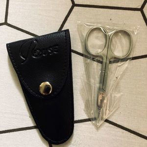 ROUSE - EXTRA FINE SCISSORS for Cuticle or Brows - BRAND NEW includes Pouch